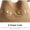 image:imageCOACH Brooklyn Shoulder Bag 39 in StrawNatural