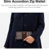 image:imageCoach womens Slim Accordion ZipB4Oak