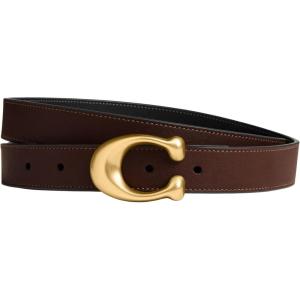 image:imageCOACH 25mm Glovetan Leather Sculpted C Reversible Belt
