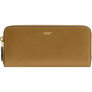 image:imageCoach womens Slim Accordion ZipB4Muted Olive